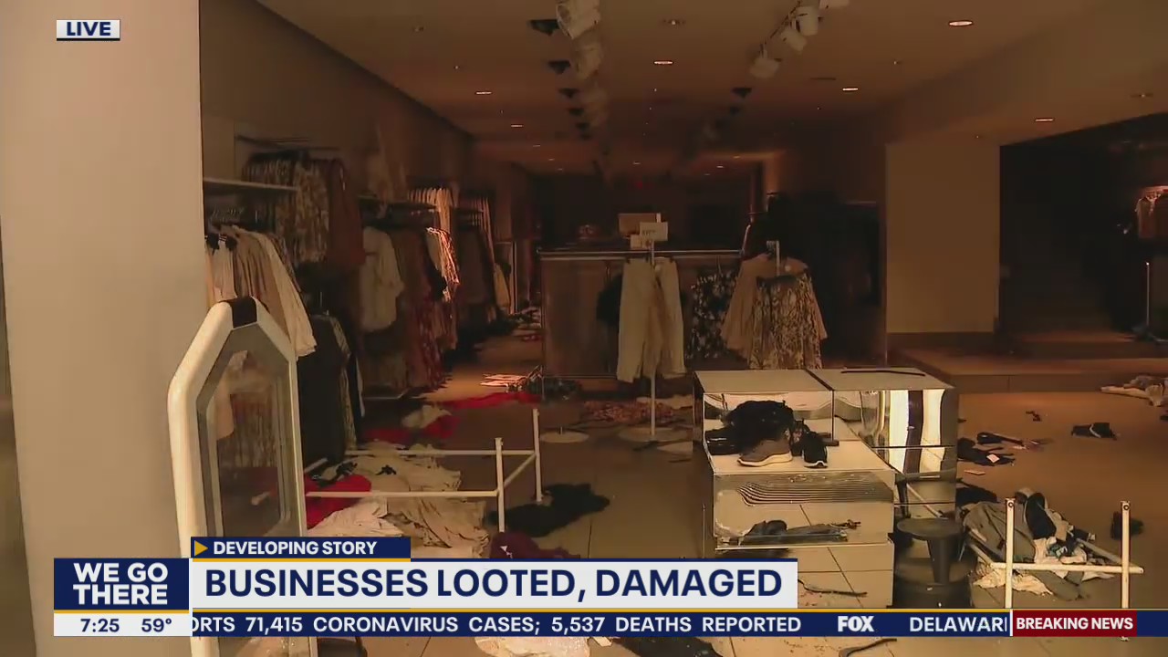 Philadelphia citizens try to remain optimistic after riots devastate Center City