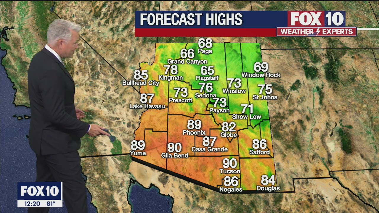 Noon Weather Forecast - 10/21/21