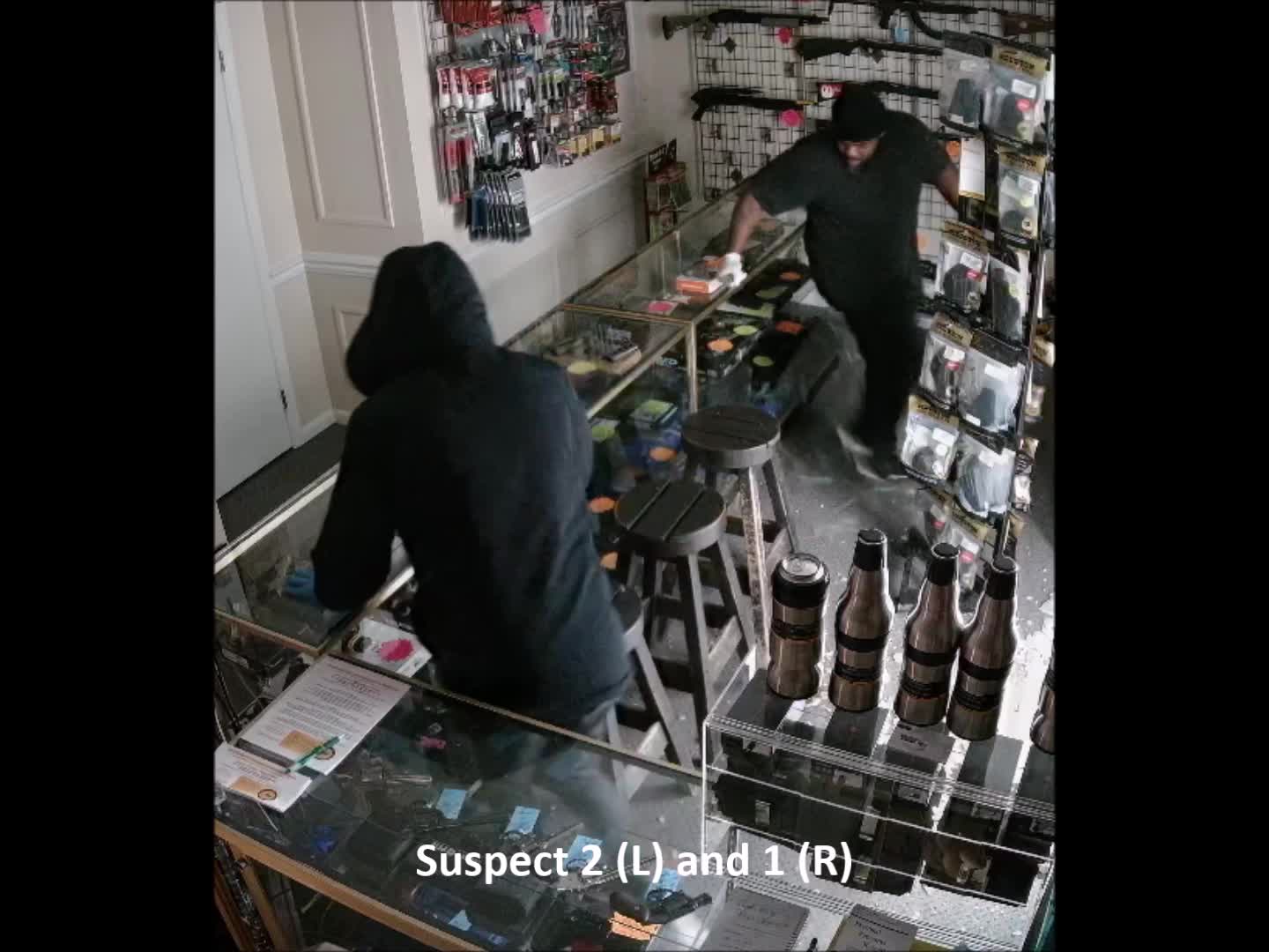 ATF: Thieves caught on video stealing from Delaware gun store