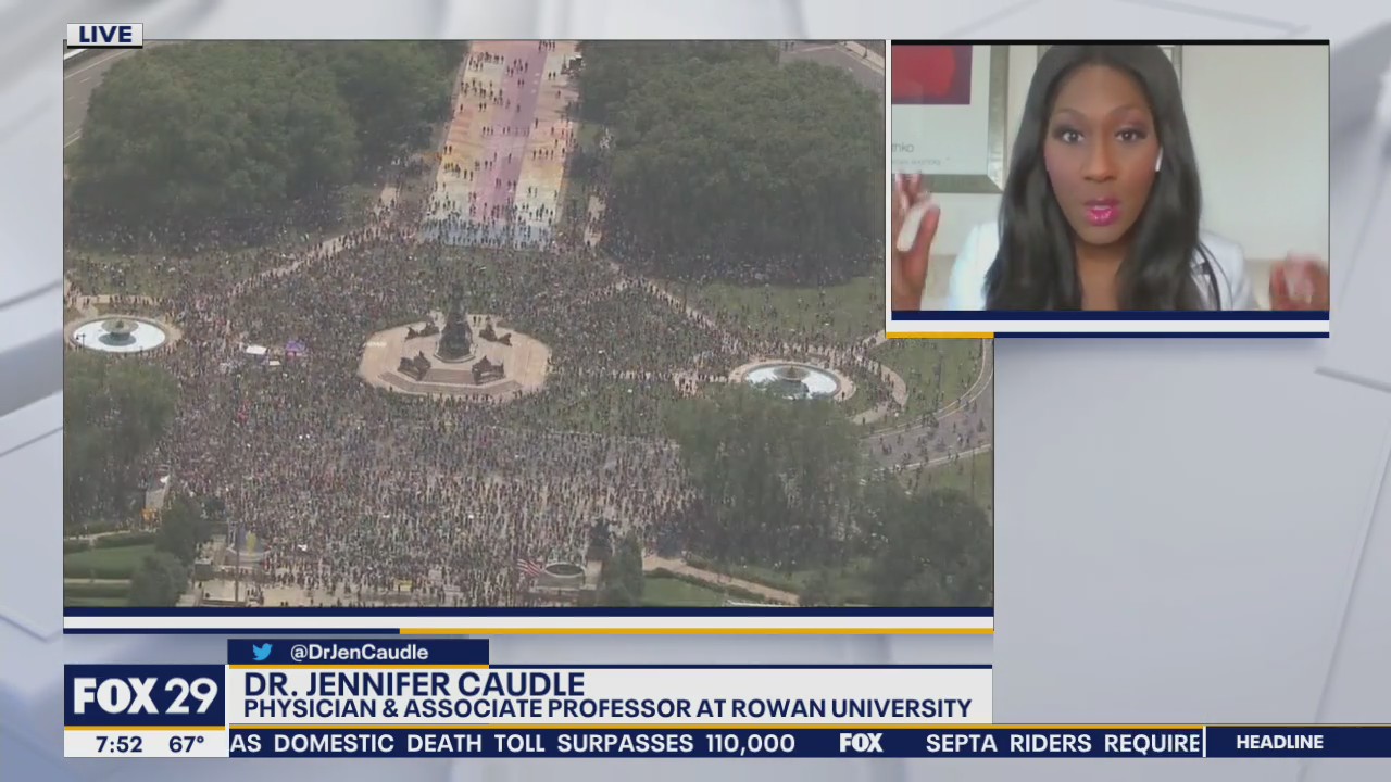 Protesting safely during a pandemic