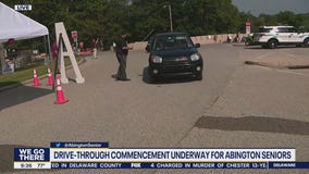 Abington Senior High School hosts drive-through commencement
