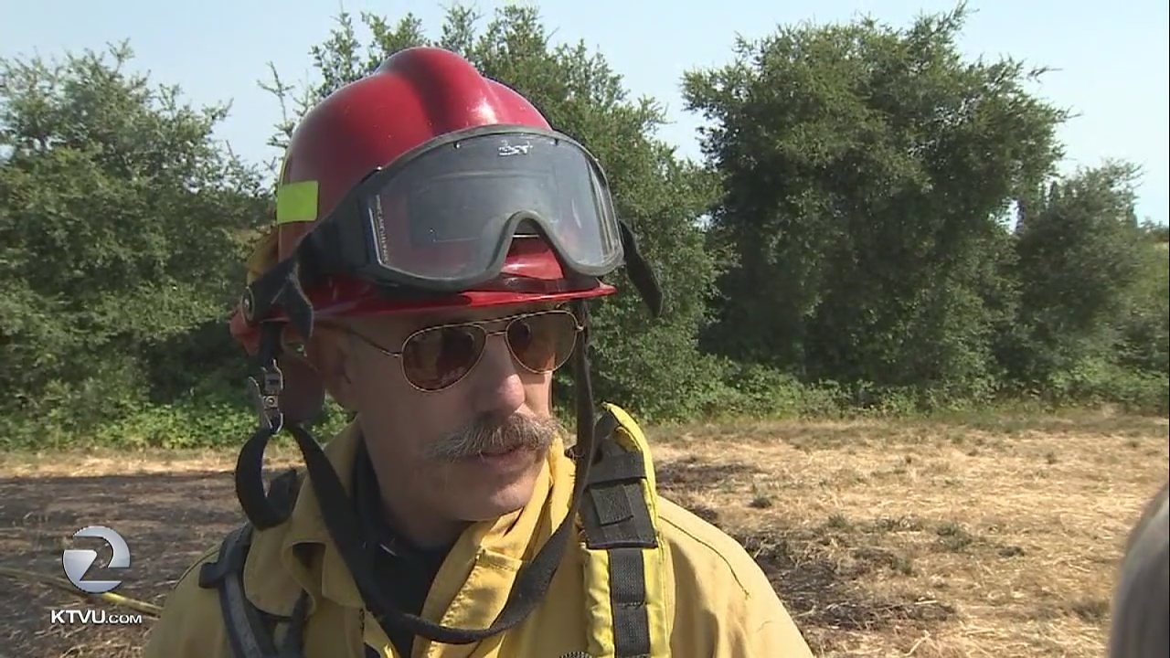 Grass fire in Napa puts many on edge