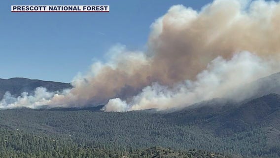 Prescribed burns underway across Prescott National Forest