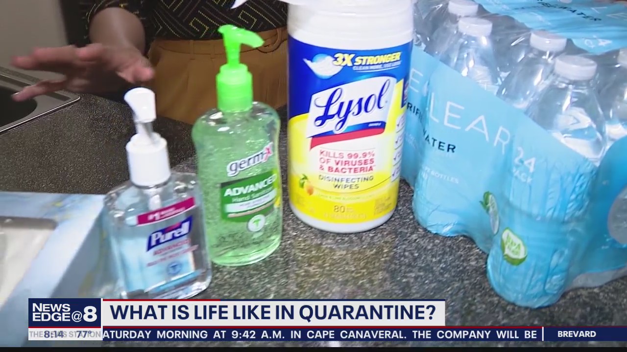 Steps to self-quarantine with coronavirus