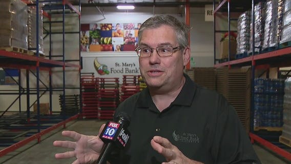 Food banks struggling amid supply chain crisis