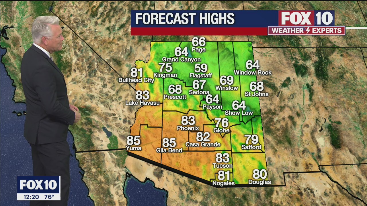 Noon Weather Forecast - 11/16/21