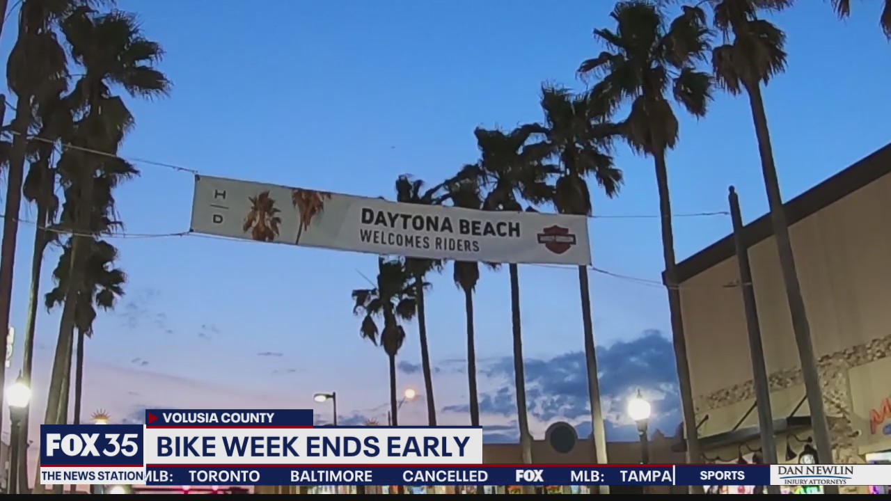 Volusia County sending bikers home