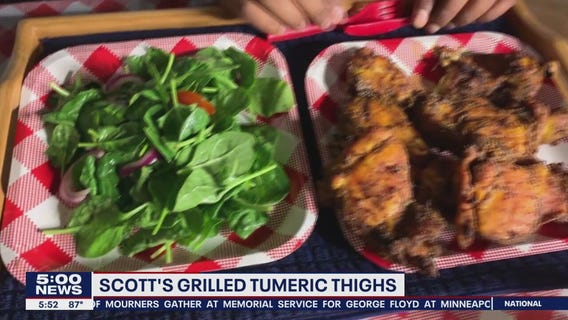 Cooking Up A Storm: Scott's Famous Grilled Turmeric Thighs