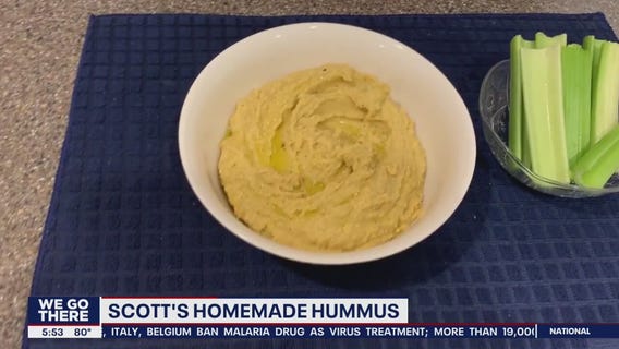 Cooking Up A Storm: Scott's Homemade Hummus
