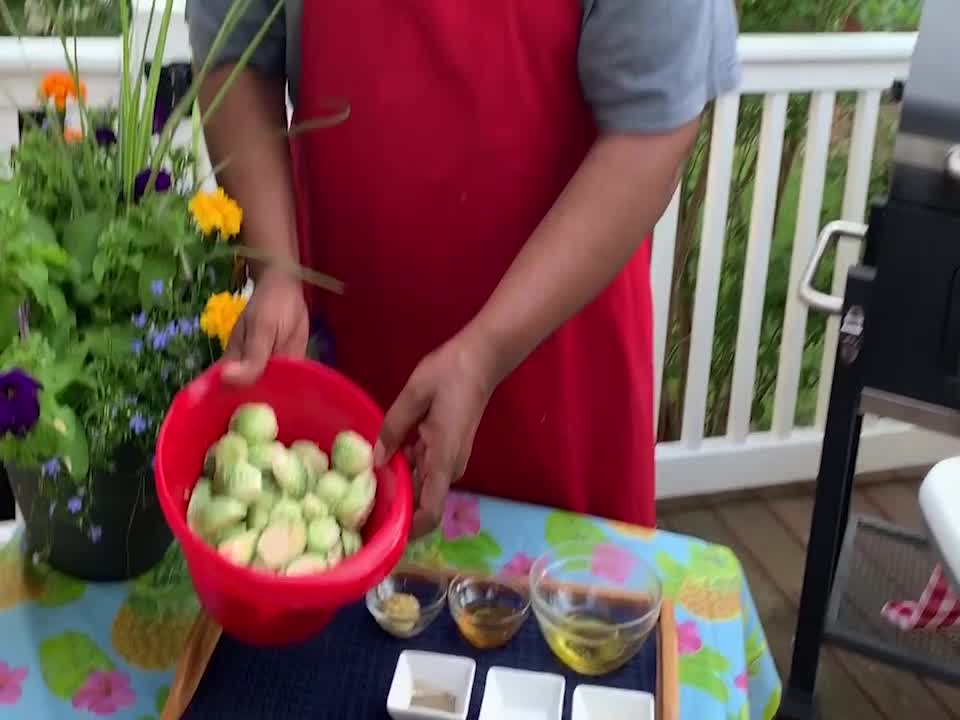 Cooking Up A Storm: Scott's Grilled Brussels Sprouts