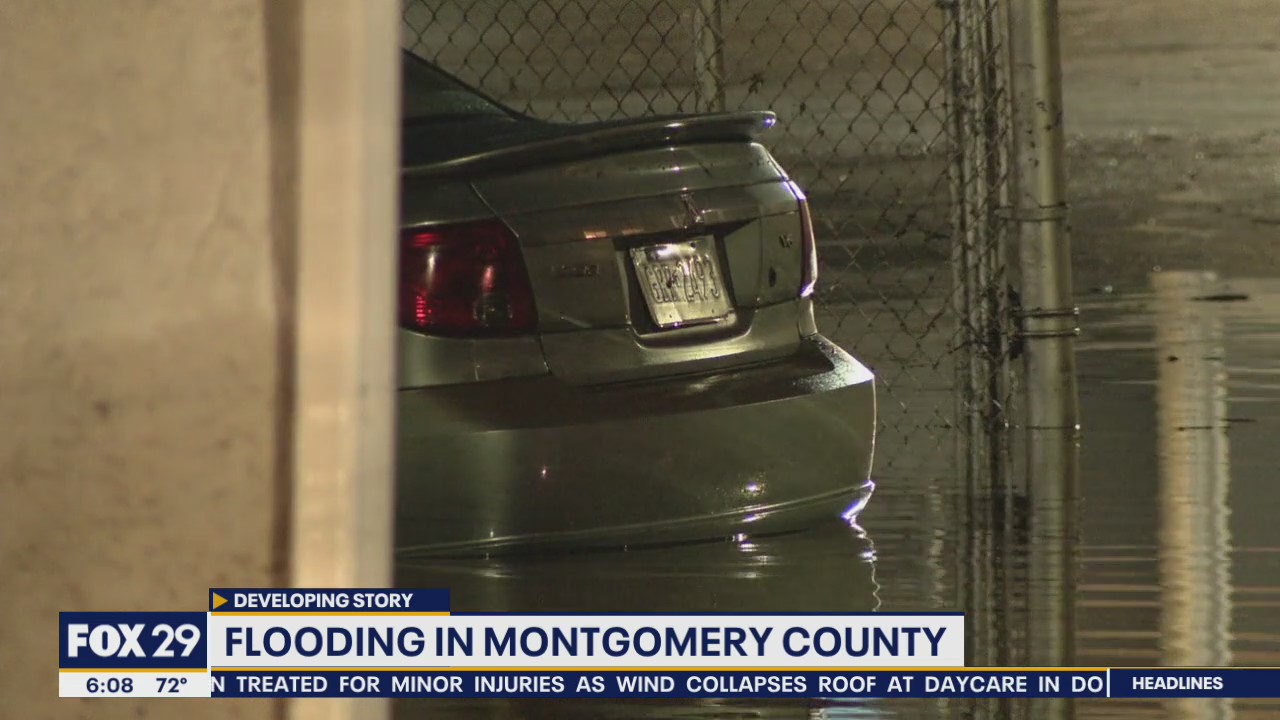 Montgomery County dealing with area wide flooding | FOX 29 Philadelphia