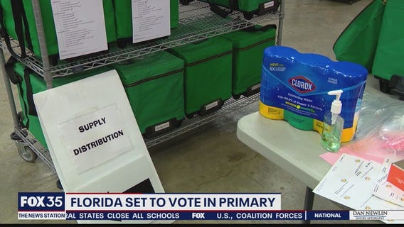 Florida set to vote in primary amid coronavirus concerns