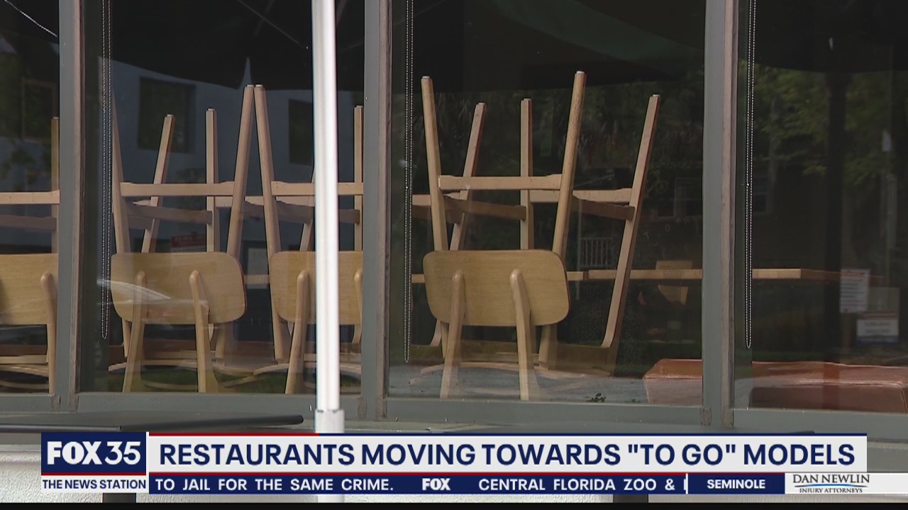 Restaurants moving towards 'to go' models