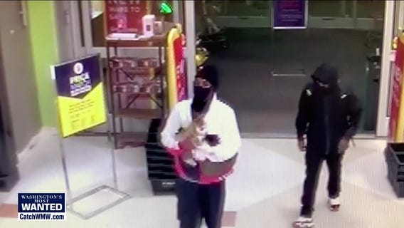 WANTED: Armed dog-toting jewelry store robbers