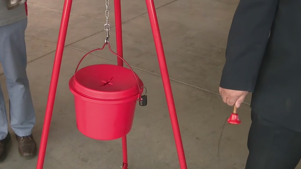 Salvation Army red kettle bells return for 2021 holiday season