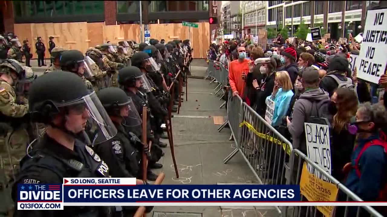 So long, Seattle ? officers leave to escape polarizing politics