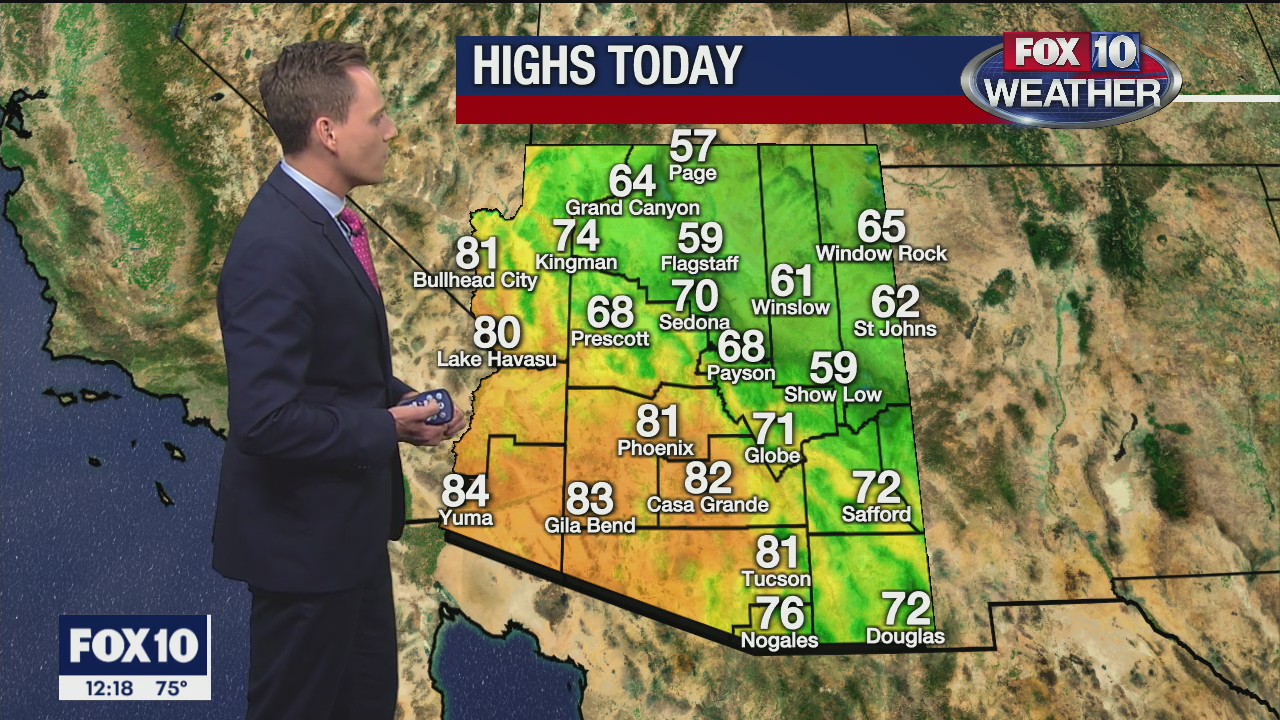 Noon Weather Forecast - 11/29/21