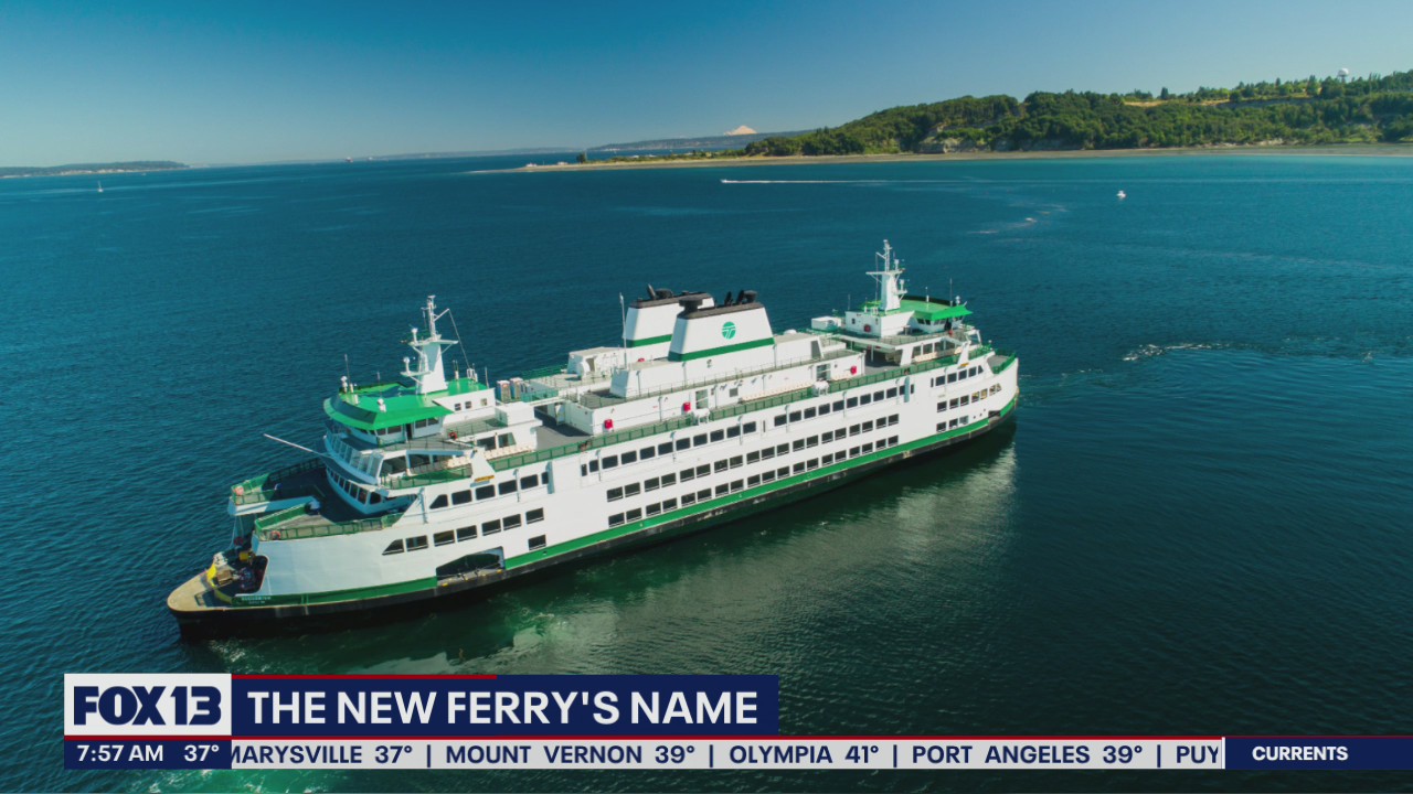 WSF?s new ferry has a name