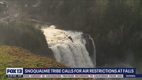 Tribe calls for air restrictions around Snoqualmie Falls