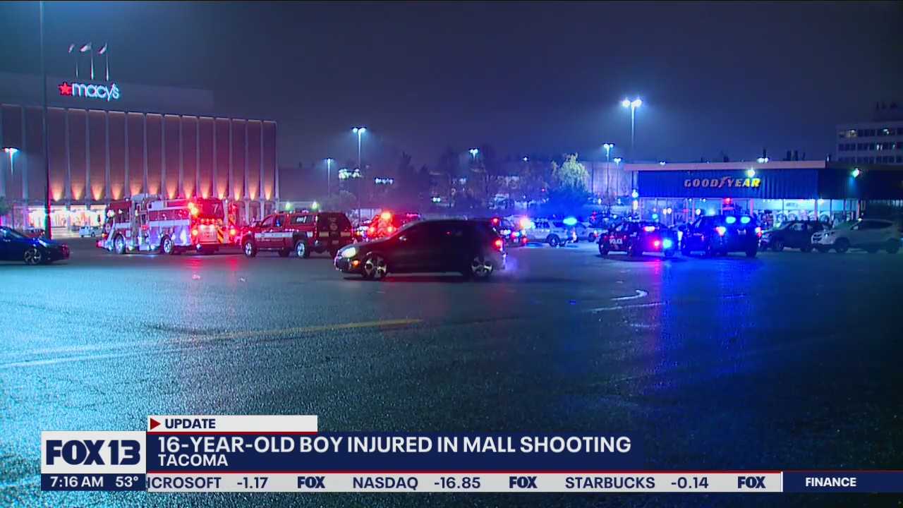Police review video, teen recovers after shooting at Tacoma Mall