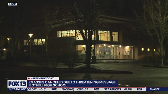Classes canceled at Bothell High School due to threatening messages