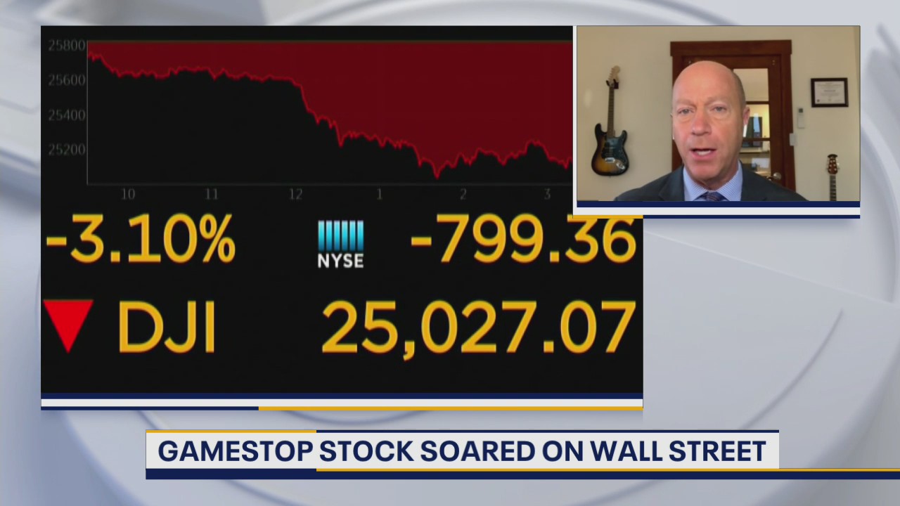 GameStop stock soared on Wall Street