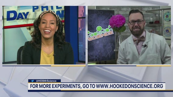 Valentine's Day-themed science experiments