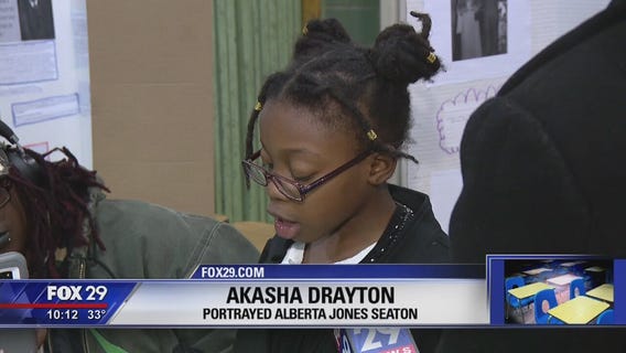 Chester elementary school presents living Black History Month wax museum project