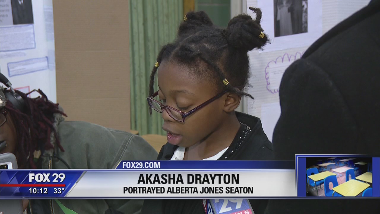 Chester elementary school presents living Black History Month wax museum project