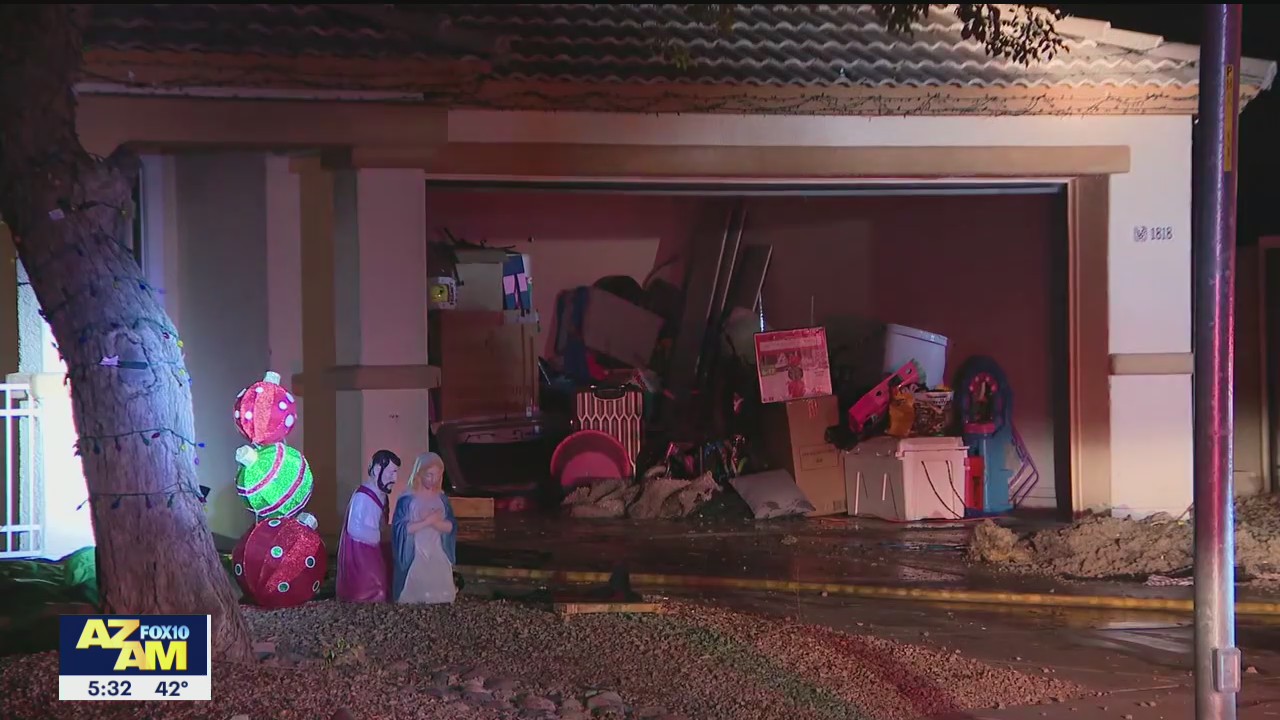 Family forced out of south Phoenix home due to fire | FOX 10 Phoenix