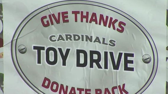 Toy drive held at State Farm Stadium benefiting Arizona Helping Hands