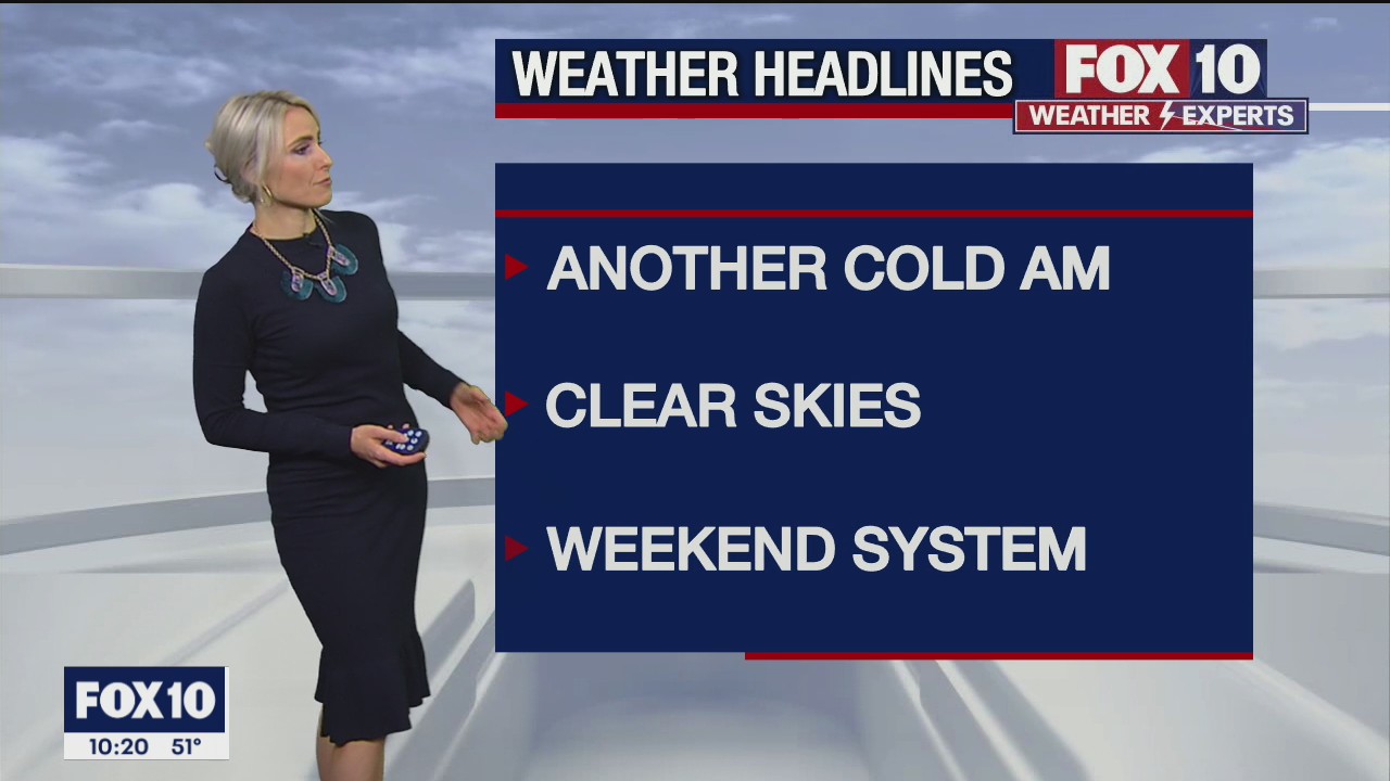 10 p.m. Weather Forecast - 12/16/21