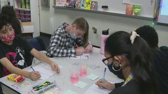 Holiday science, math lessons at Glenn F. Burton Steam Academy