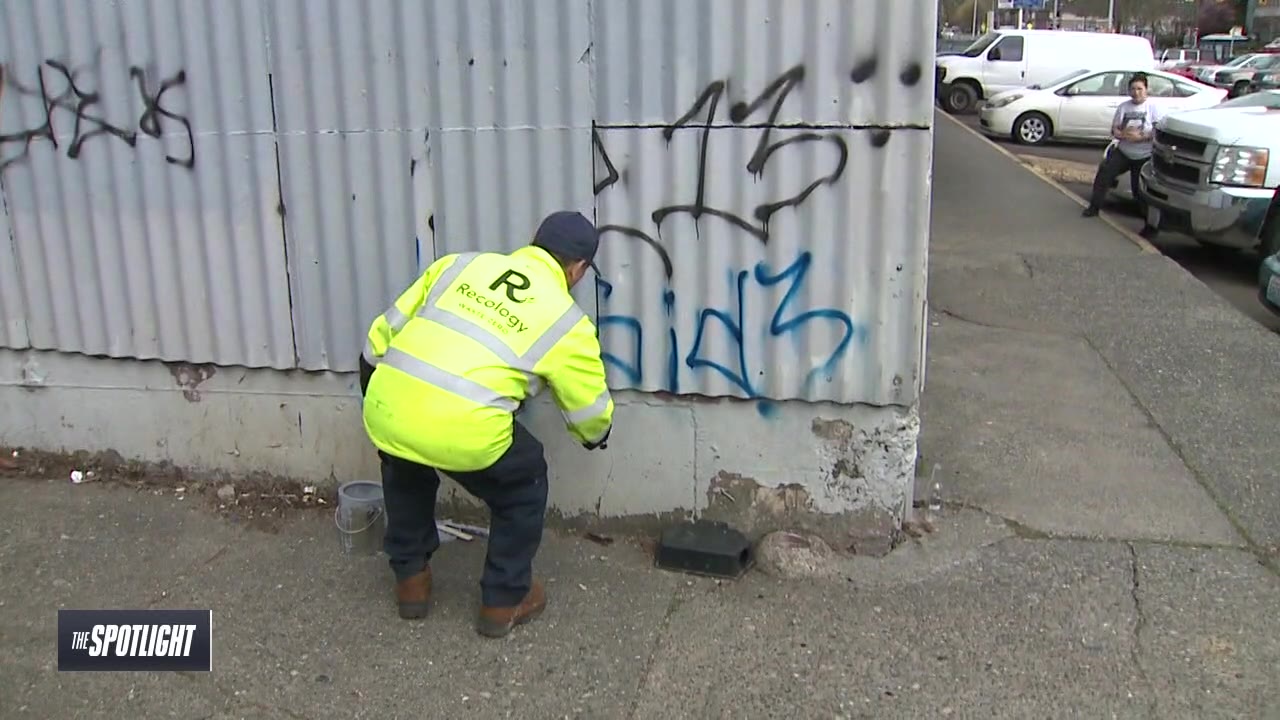 The Spotlight: How one city is fighting graffiti, calming gang tensions
