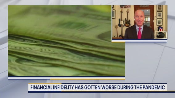 Financial infidelity has gotten worse during the pandemic