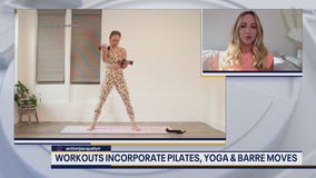 Celebrity trainer, former professional dancer shares workout online