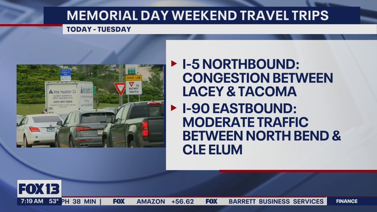 Memorial Day weekend travel tips on the road and by ferry
