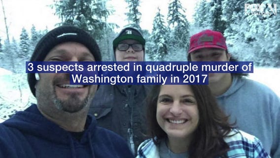 Careaga murders: 3 suspects arrested in quadruple murders of Washington family in 2017