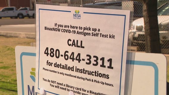 Mesa libraries giving away free at-home COVID-19 tests