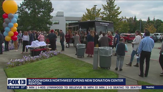 Bloodworks Northwest opens new blood donation center