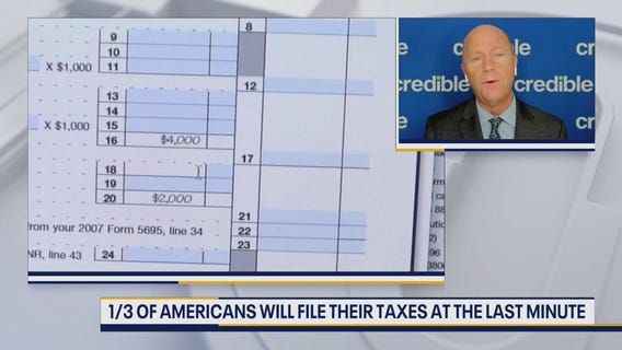 One third of Americans will file their taxes last minute