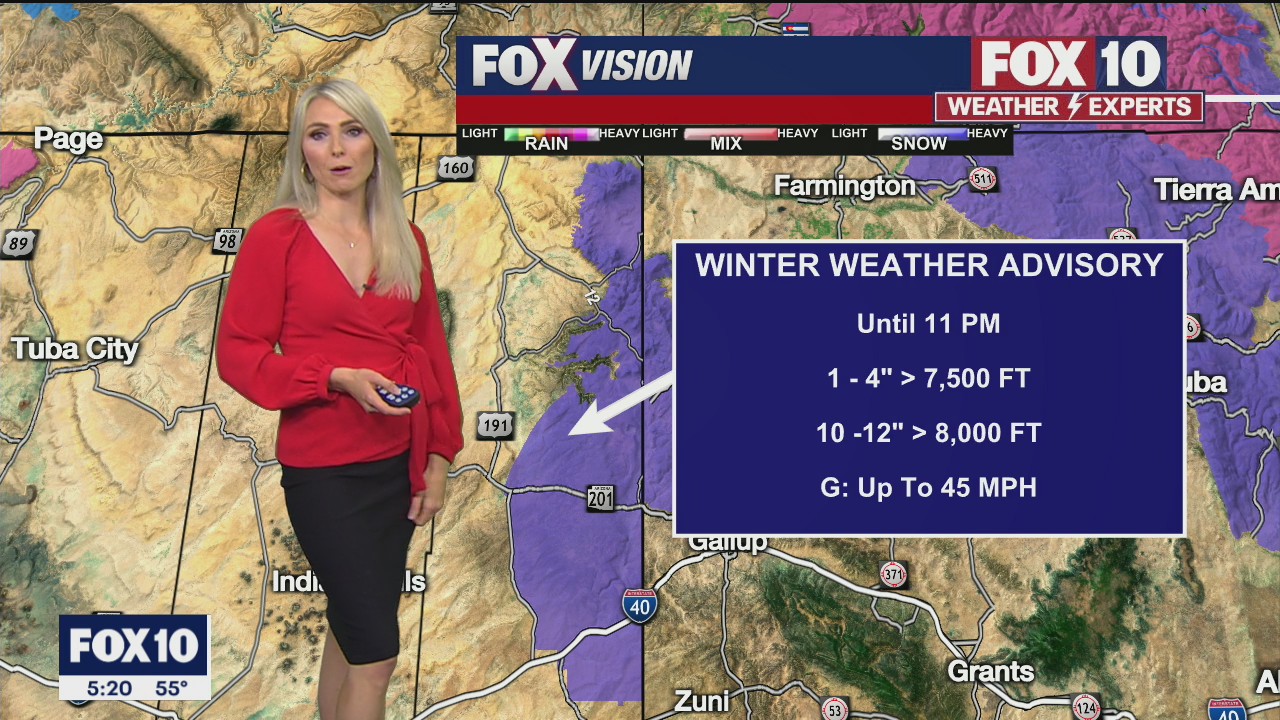 5PM Weather Forecast - 12/24/2021