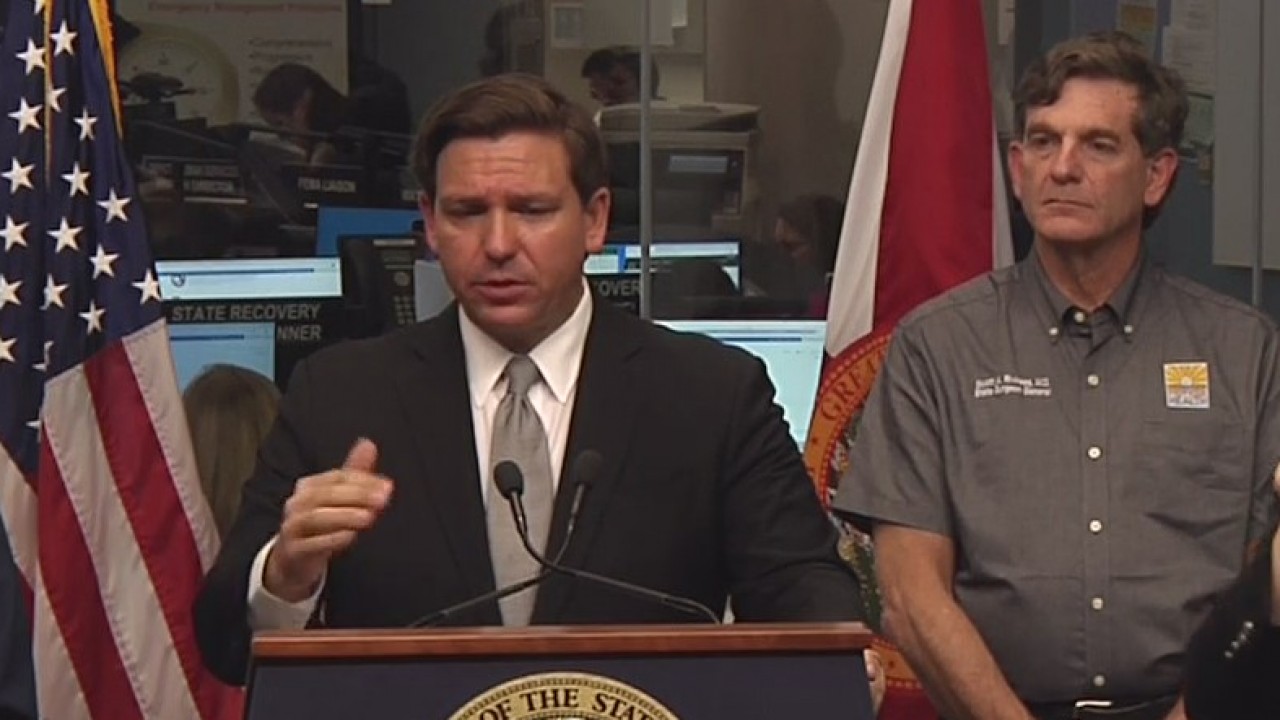 Governor DeSantis gives coronavirus update