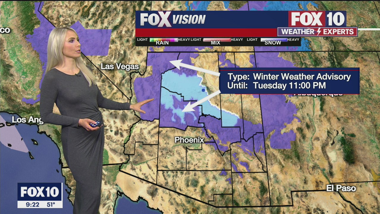 9 p.m. Weather Forecast - 12/28/21