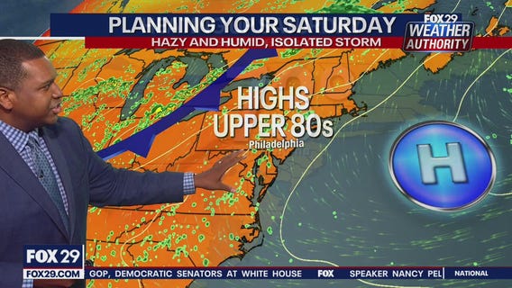 FOX 29 Weather Authority 7-day forecast