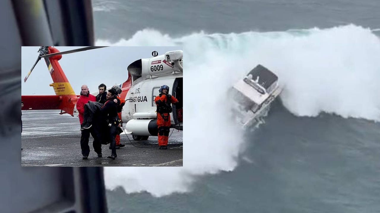 ''Goonies' fish incident: Man accused of stealing yacht gets rescued by Coast Guard, then arrested