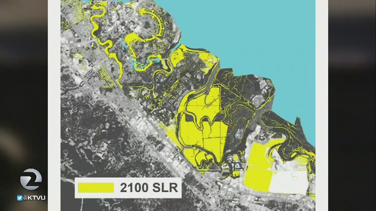 Sinking shoreline along the Peninsula