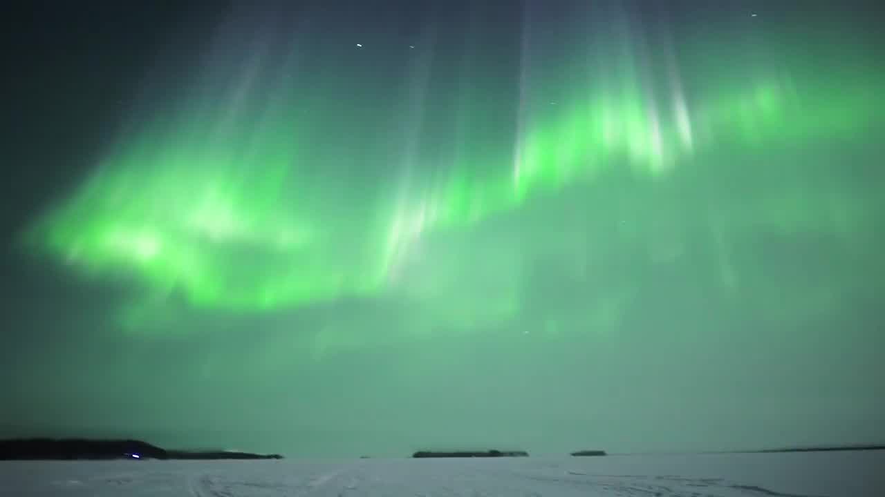 Incredible Northern Lights dazzle Finland