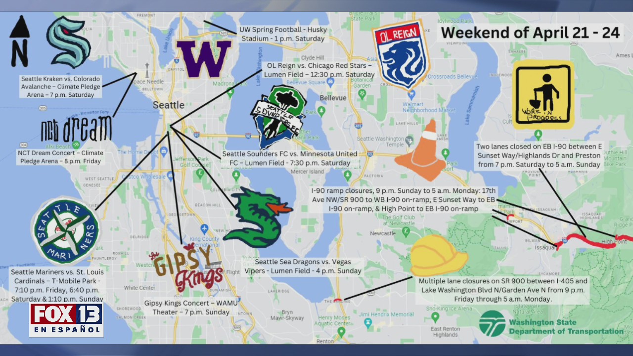 ?ltimas noticias con el noticiero FOX 13 Seattle: Viernes, 21 de abril