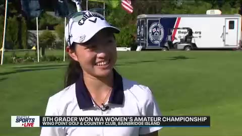 Angela Zhang wins Washington Women's Amateur for second time, set to play in U.S. Women's Open